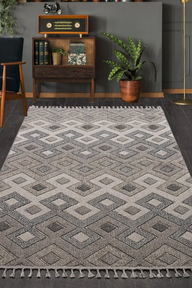 Tepih staza (80x150) Beverly 2262 Beige Grey