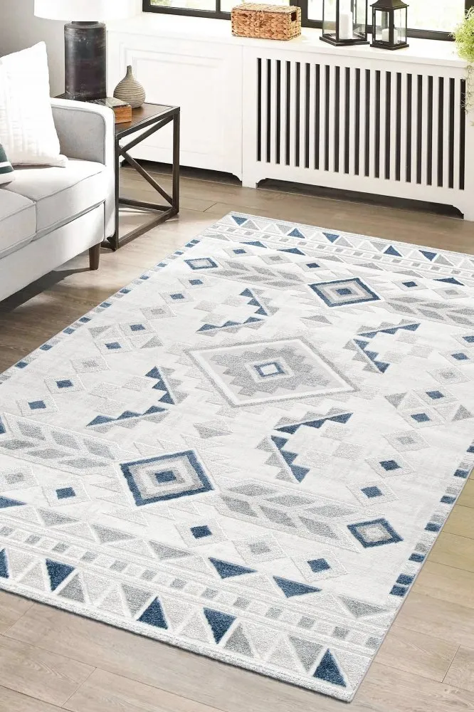 Tepih staza (80x150) Roma F0353 Grey Blue