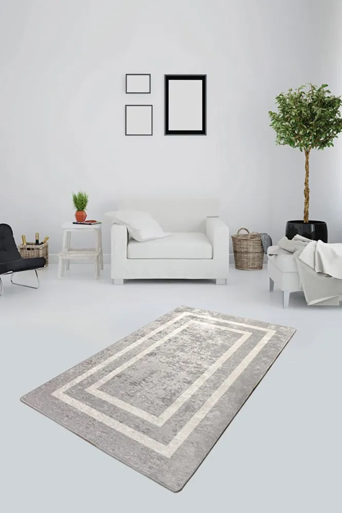 Tepih staza (80x150) Silver