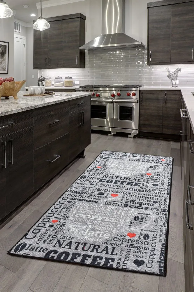 Tepih staza (80x200) Fincan Grey