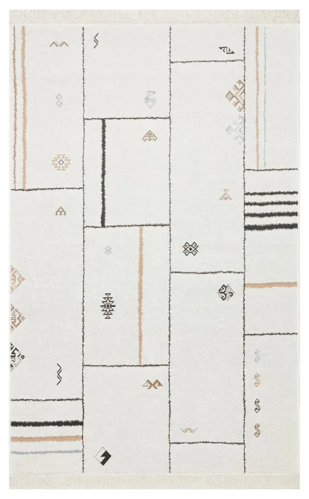 Tepih staza (80x300) Ar 41 Black White
