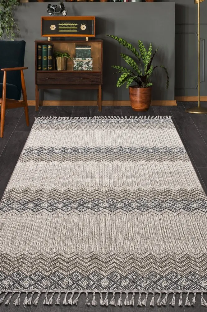 Tepih staza (80x300) Beverly 2265 Beige Grey