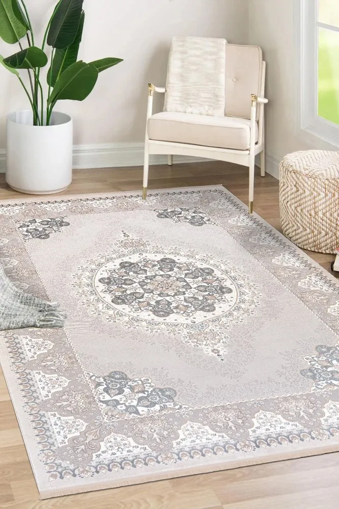 Tepih staza (80x300) Lynosse P1026 Beige
