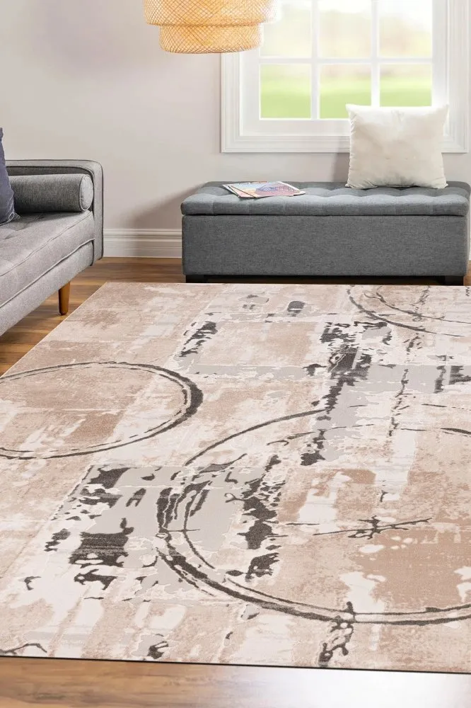 Tepih staza (80x300) Lynosse P218A Beige