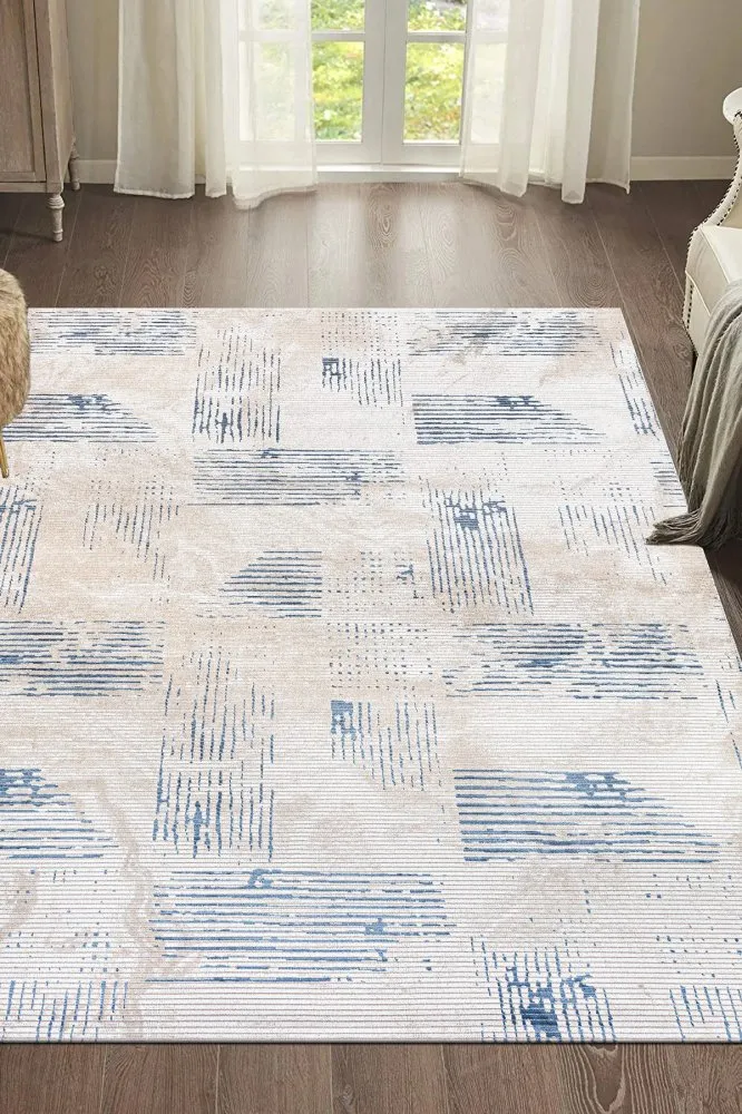 Tepih staza (80x300) Wilto Pf179 White