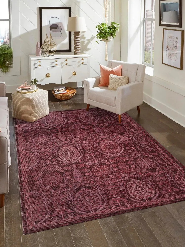 Tepih u bordo boji Antik 1116 100 x 300 (952CCL2506)