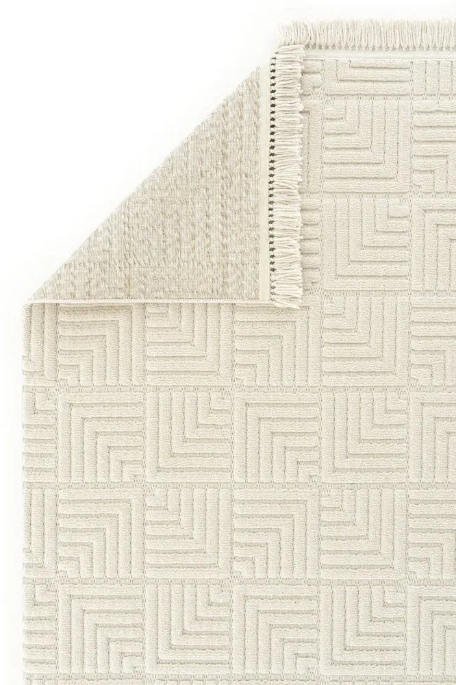 Tepih u krem boji Stone 1062 100 x 400 (860BLN2782)