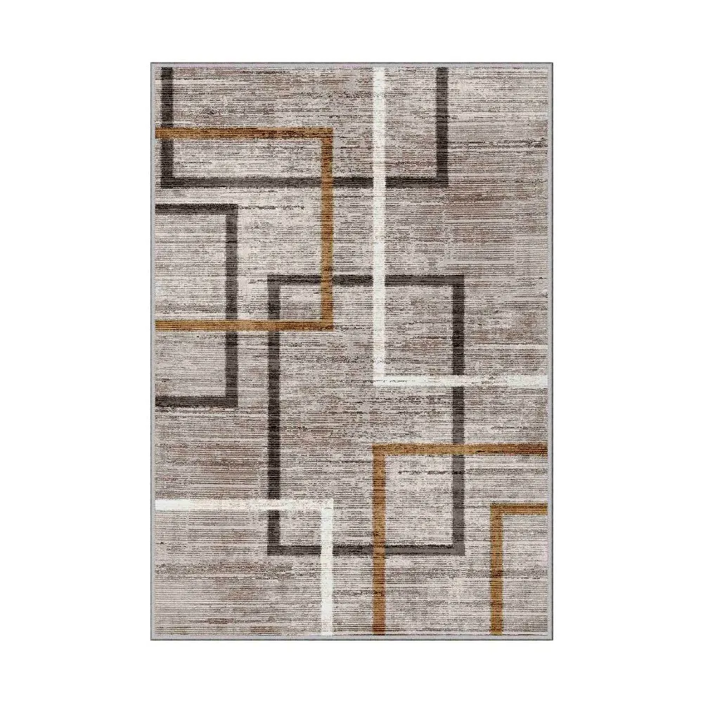 Tepih u oker krem boji Wookece 700 100 x 150 (708HFT3112)