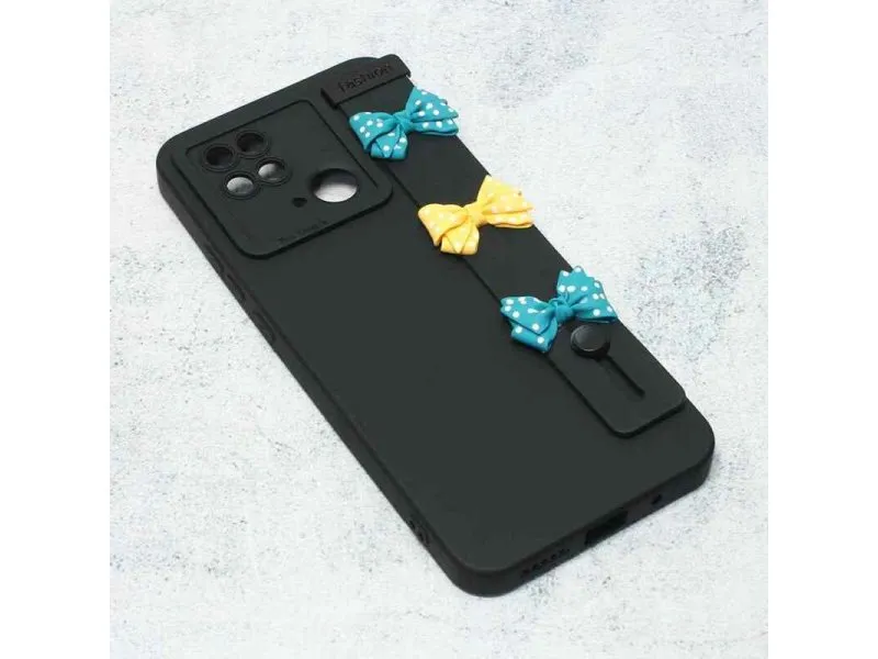 Maska Bow za Xiaomi Redmi 10C crna