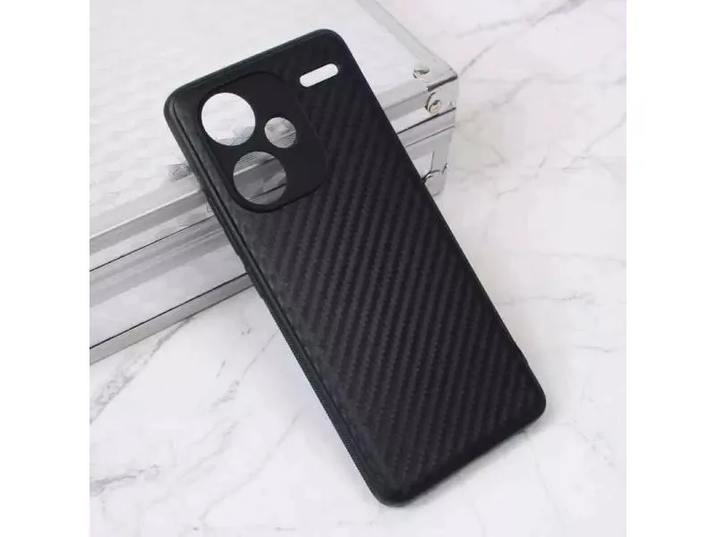 Maska Carbon fiber za Xiaomi Redmi Note 13 Pro Plus Crna