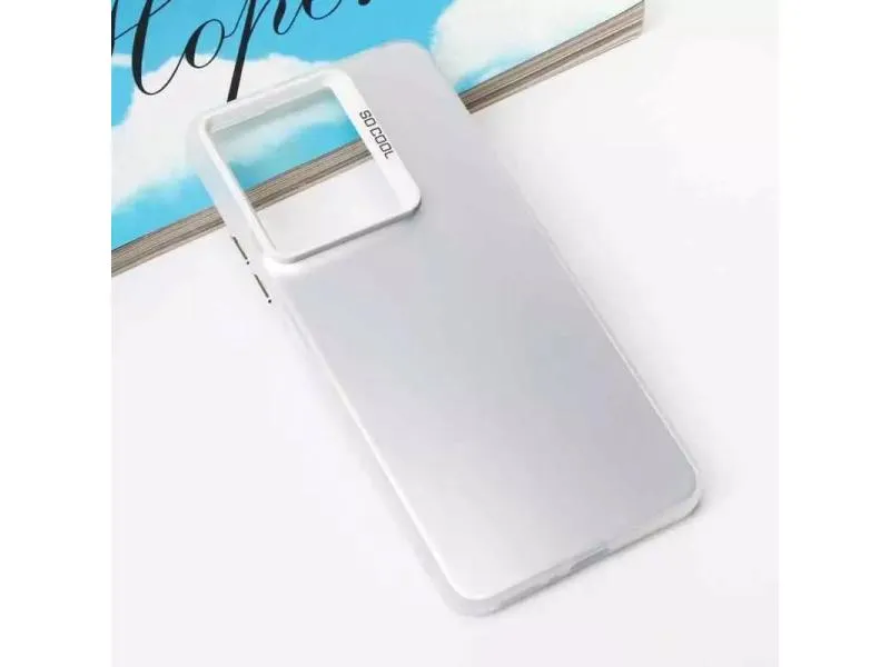 Maska Clear za Xiaomi Redmi Note 13 4G srebrna