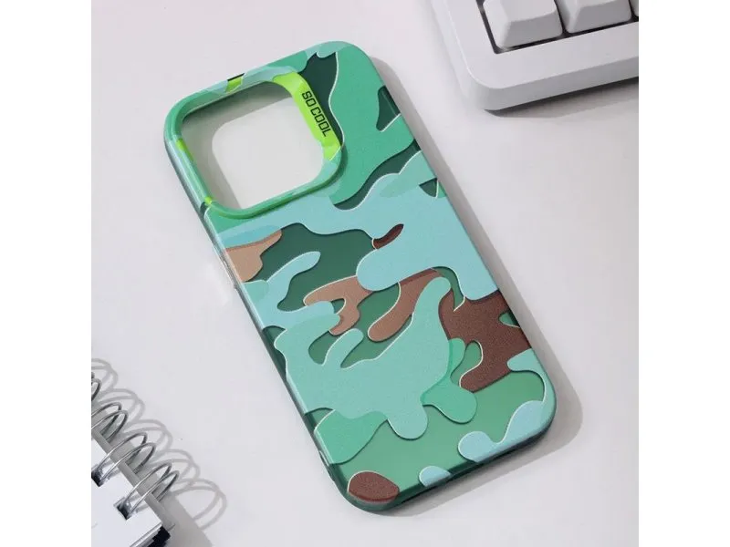 Maska Color Wave za iPhone 15 Pro 6.1 Mint