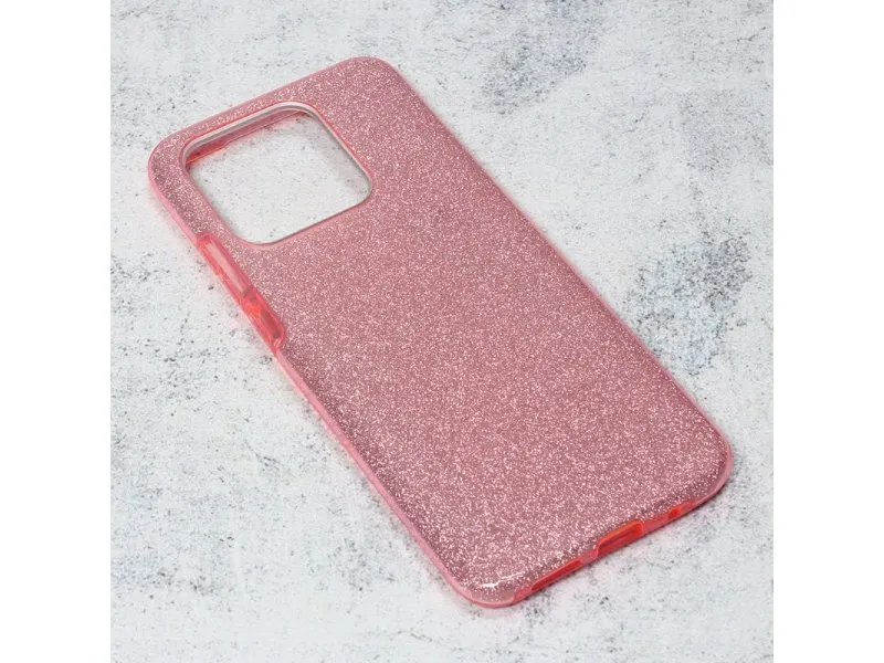 Maska Crystal Dust za Xiaomi Redmi 10C roze