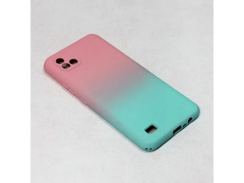 Maska Double Color za Realme C11 (2021)/C20 Roze-mint