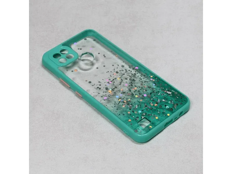 Maska Frame Glitter za Realme C21 Mint