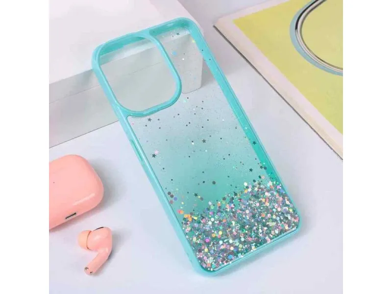 Maska Frame Glitter za Xiaomi Redmi 13C Mint