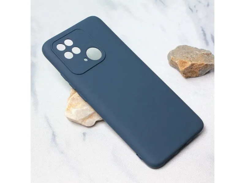Maska Nano Silikon za Xiaomi Redmi 10C tamno plava