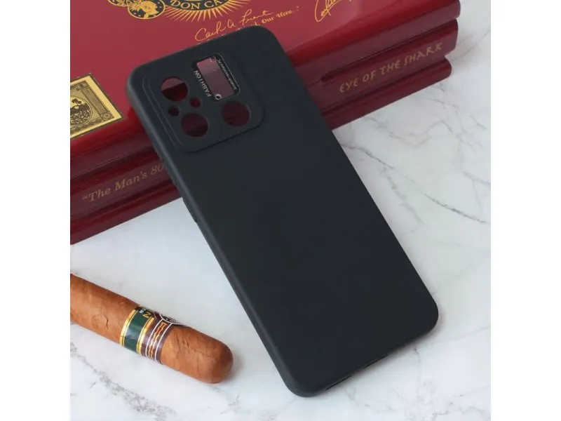 Maska Soft Silicone za Xiaomi Redmi 12C crna