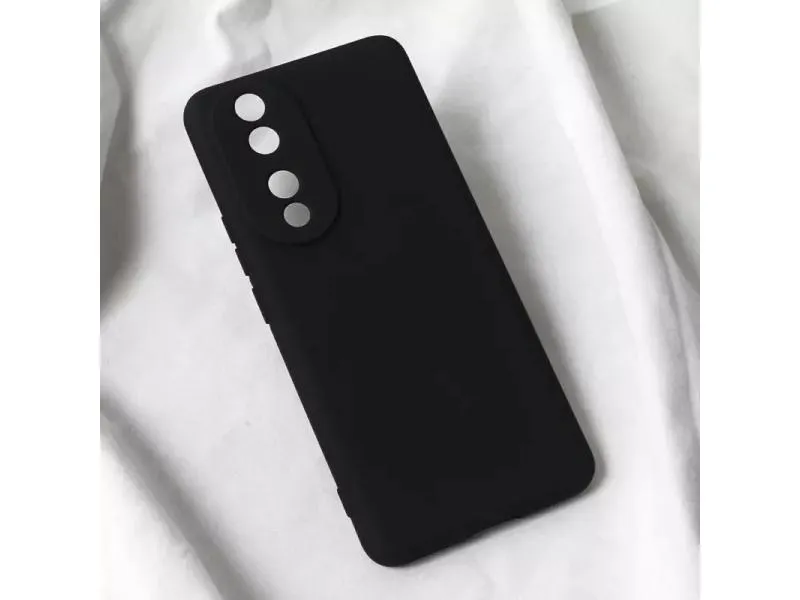 Maska Soft Velvet za Honor 90 crna