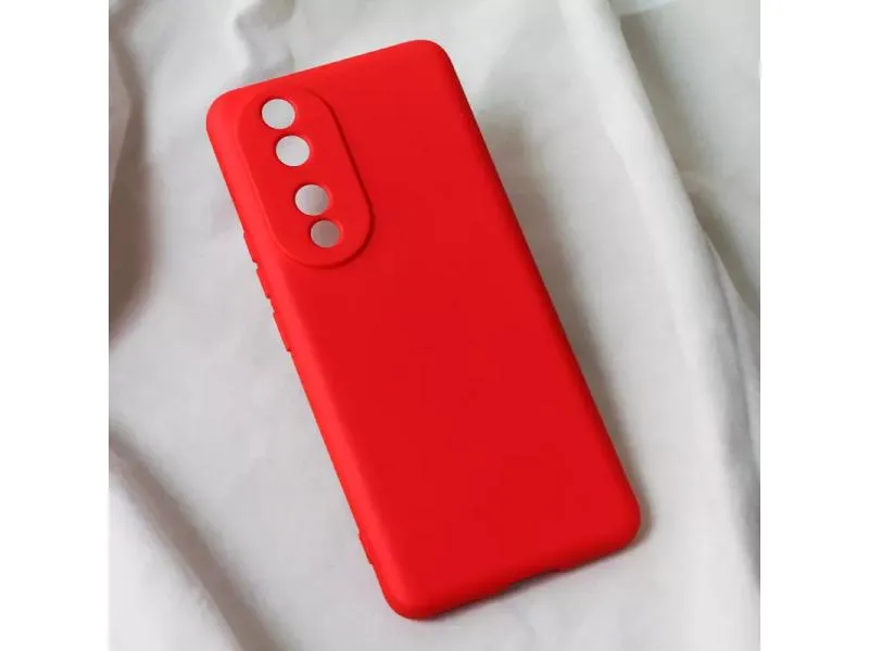 Maska Soft Velvet za Honor 90 crvena