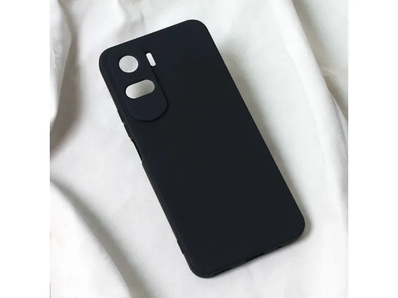 Maska Soft Velvet za Honor 90 Lite crna