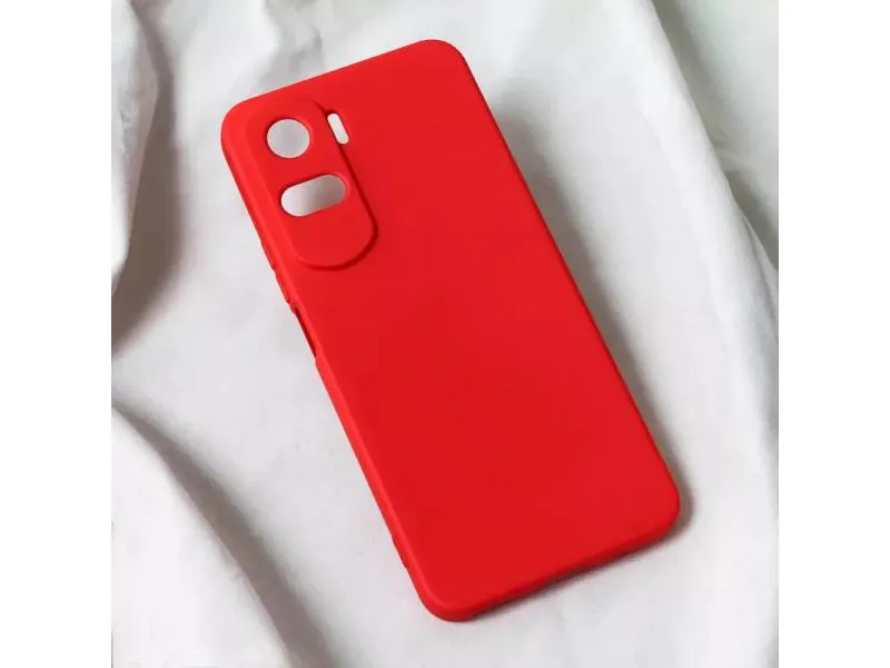 Maska Soft Velvet za Honor 90 Lite crvena