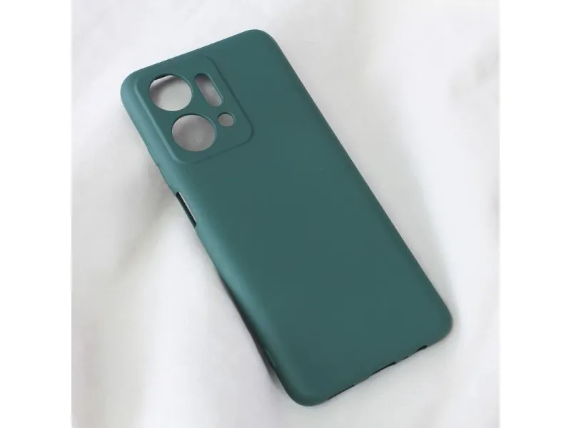 Maska Soft Velvet za Honor X7a tamno zelena