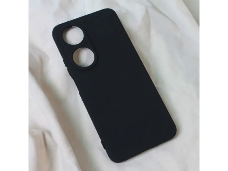 Maska Soft Velvet za Honor X7b crna