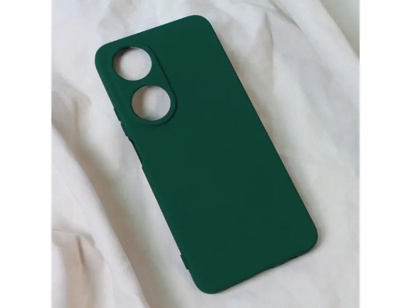 Maska Soft Velvet za Honor X7b tamno zelena