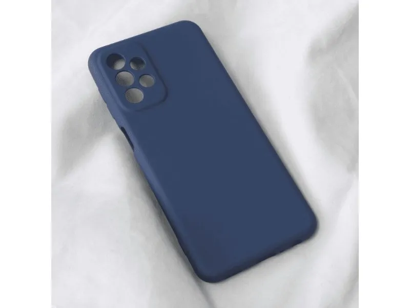 Maska Soft Velvet za Samsung A235F Galaxy A23 4G/5G tamno plava