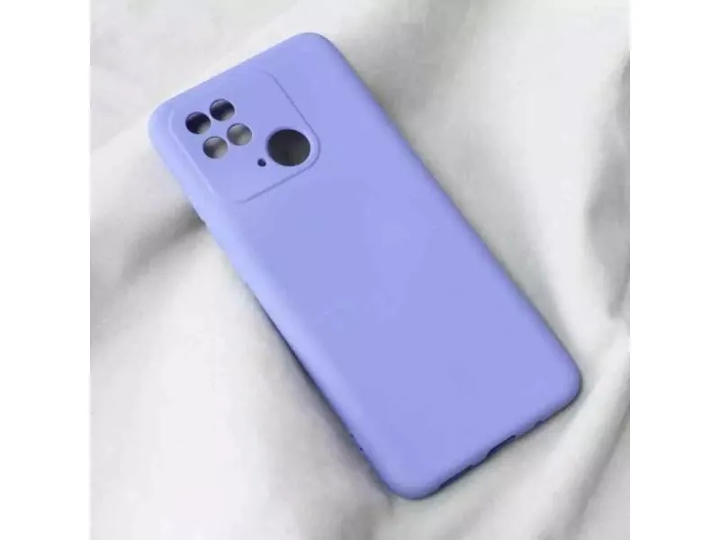 Maska Soft Velvet za Xiaomi Redmi 10C ljubičasta