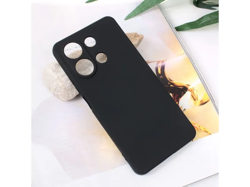 Maska Soft Velvet za Xiaomi Redmi Note 13 4G (EU) crna