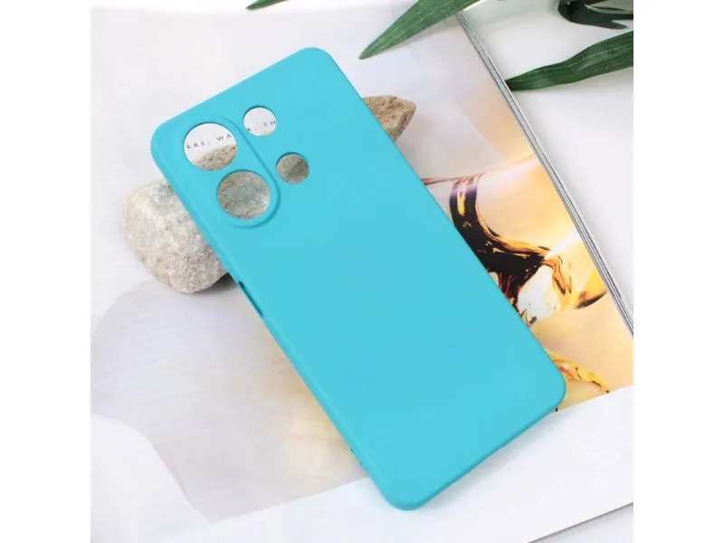 Maska Soft Velvet za Xiaomi Redmi Note 13 4G (EU) mint