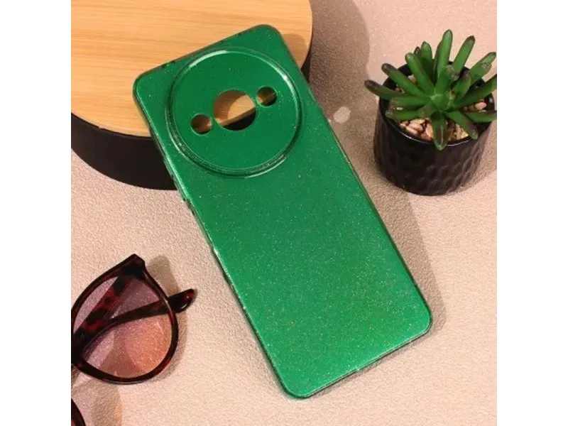 Maska Sparkle Dust za Xiaomi Redmi A3 Zelena