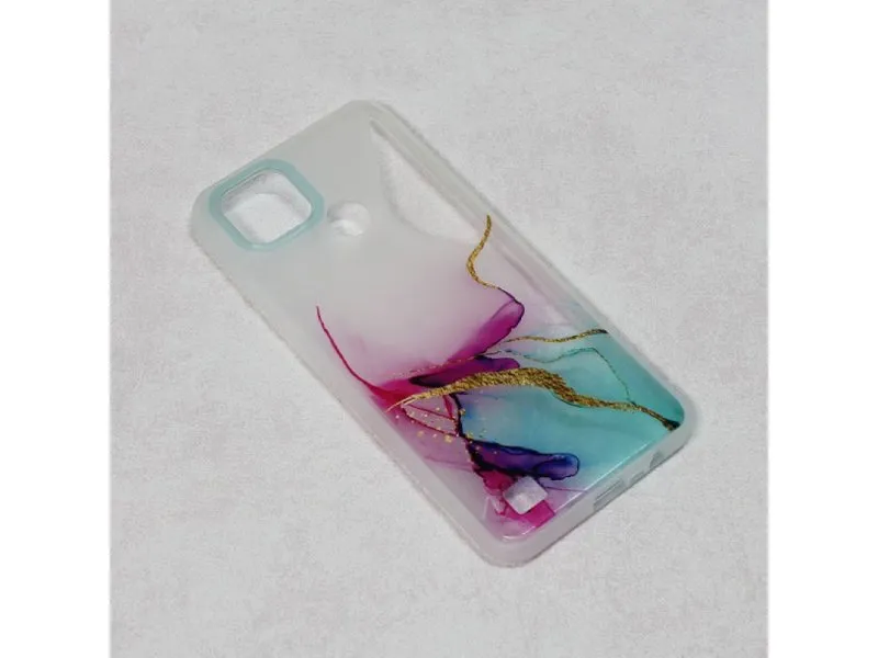 Maska Water Spark za Realme C21 pink