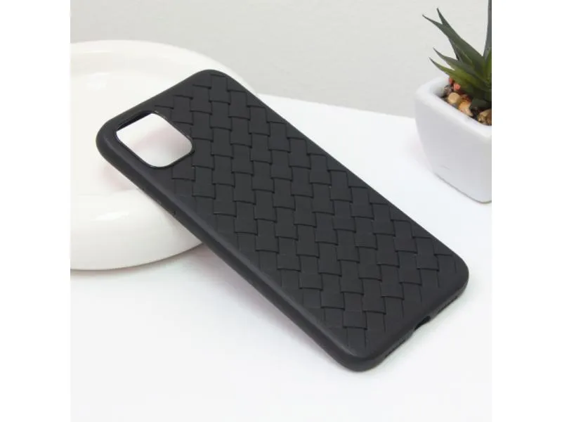 Maska Weave za iPhone 11 6.1 Crna