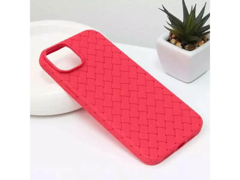 Maska Weave za iPhone 14 Plus 6.7 crvena
