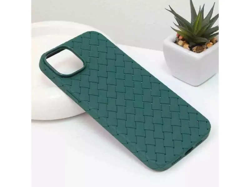 Maska Weave za iPhone 14 Plus 6.7 zelena