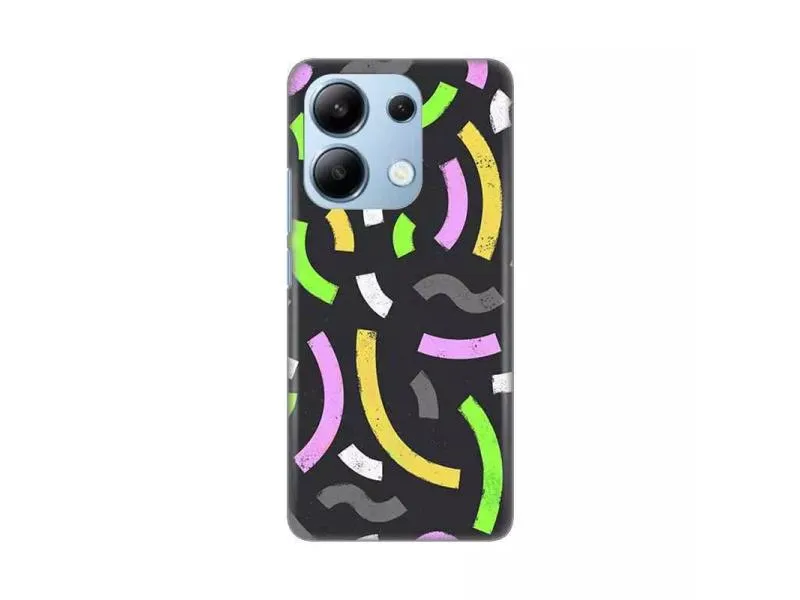Maska za Xiaomi Redmi Note 13 4G (EU) Happy Lines gray