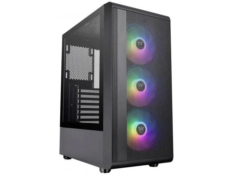 S200 TG ARGB Crno midi kuciste sa providnom stranicom