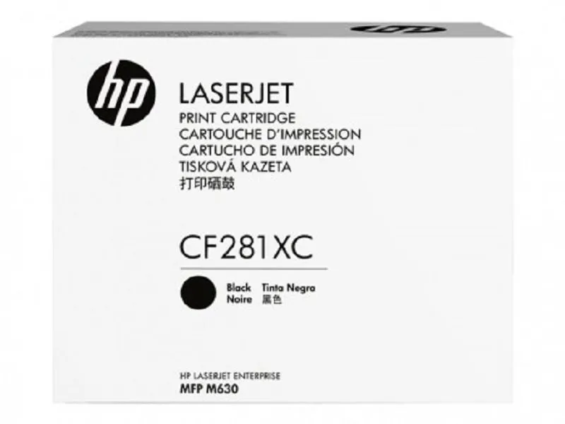 81X High Yield Black Contract Original LaserJet Toner Cartridge (CF281XC)