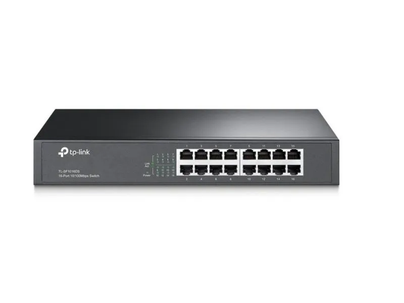 Switch 16x RJ45 10/100Mbps metalno kuciste (TL-SF1016DS)