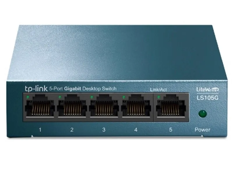 Switch LS105G LiteWave Gigabit 5xRJ-45/10/100/1000Mbps/metalno kućište