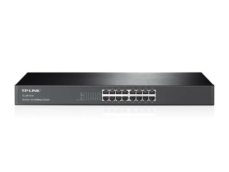 TL-SF1016 16-Port 10/100Mbps Rackmount Network Switch