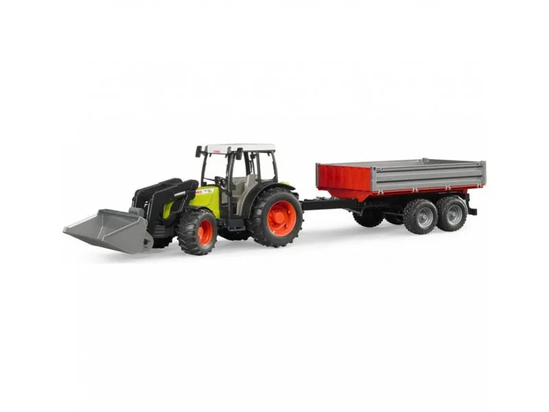Traktor utovarivač sa prikolicom igračka za dečake