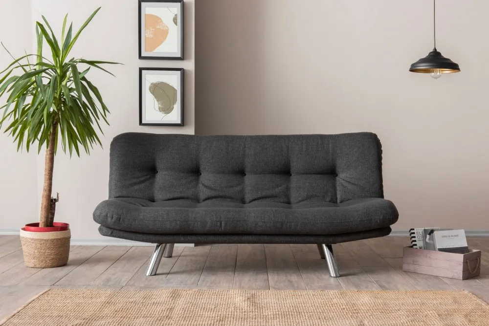 Trosed Misa Small Sofabed Dark Grey