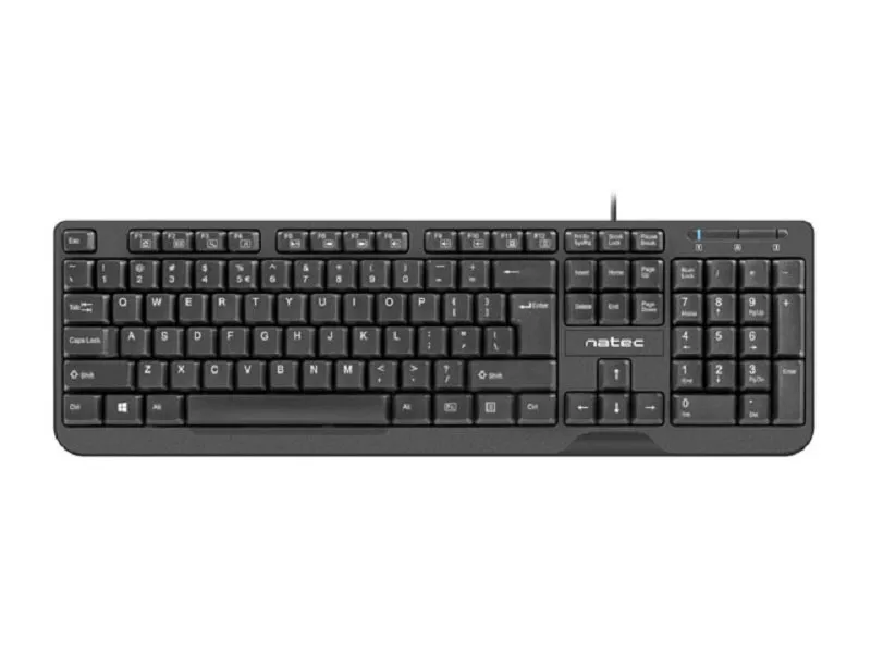TROUT, slim tastatura, US raspored, USB, crna (NKL-0967)