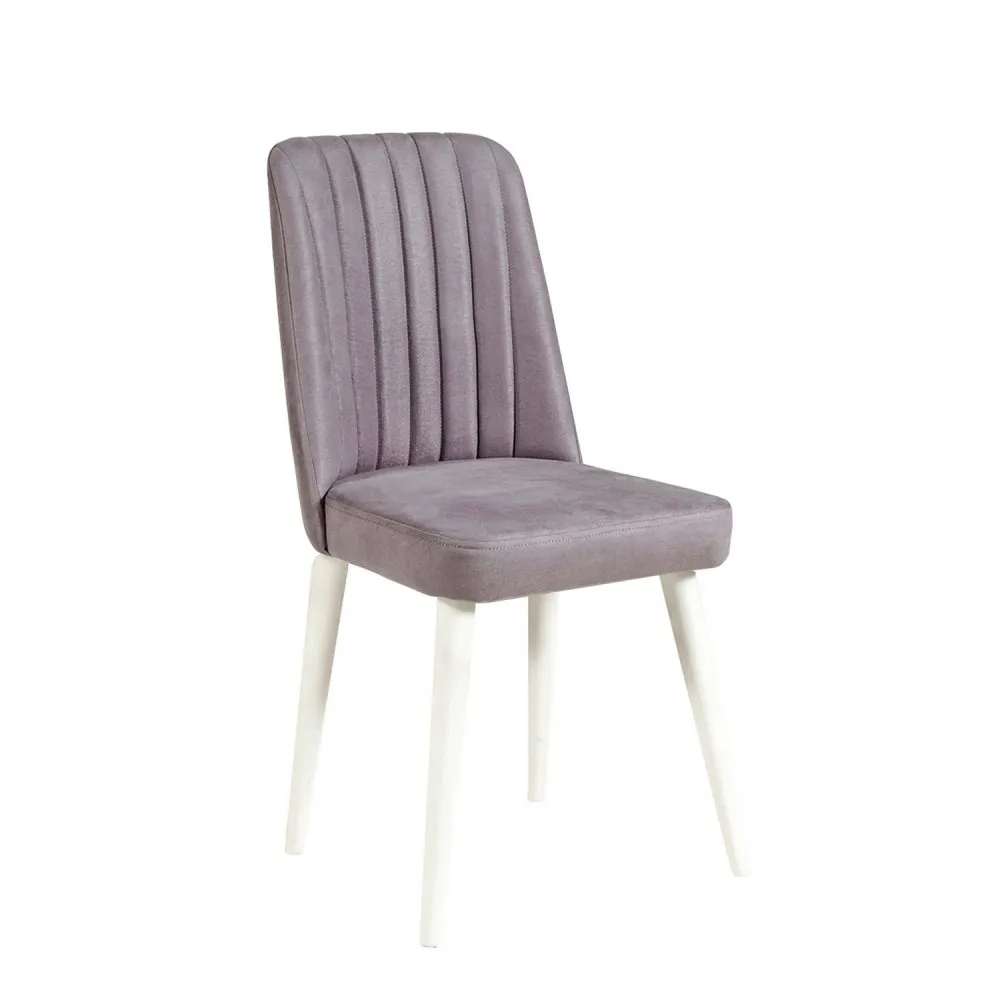 Trpezarijska stolica Stormi Sandalye Wht Grey