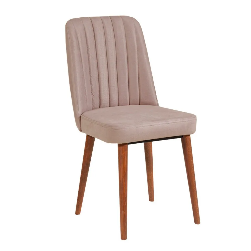 Trpezarijska stolica Vina Sandalye Walnut Stone