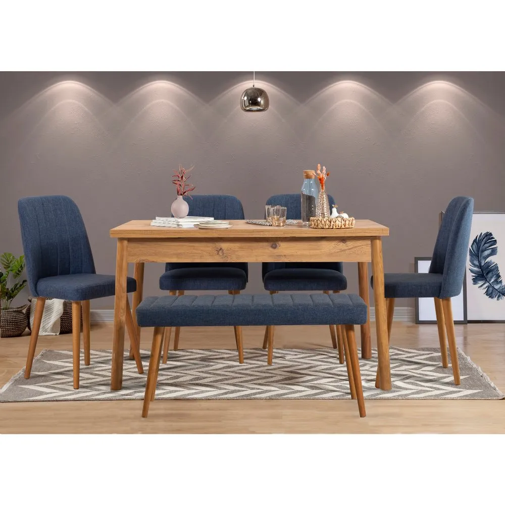 Trpezarijski set Costa Atlantic Navy Blue